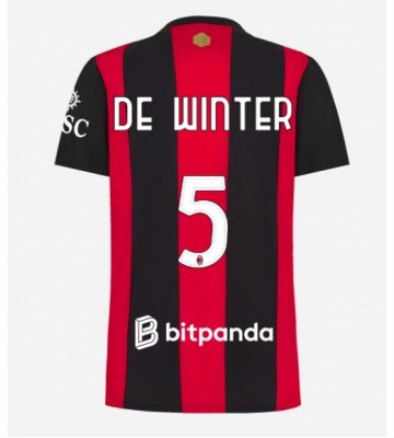 AC Milan Koni De Winter #5 Replika Hemmatröja Damer 2026-27 Kortärmad